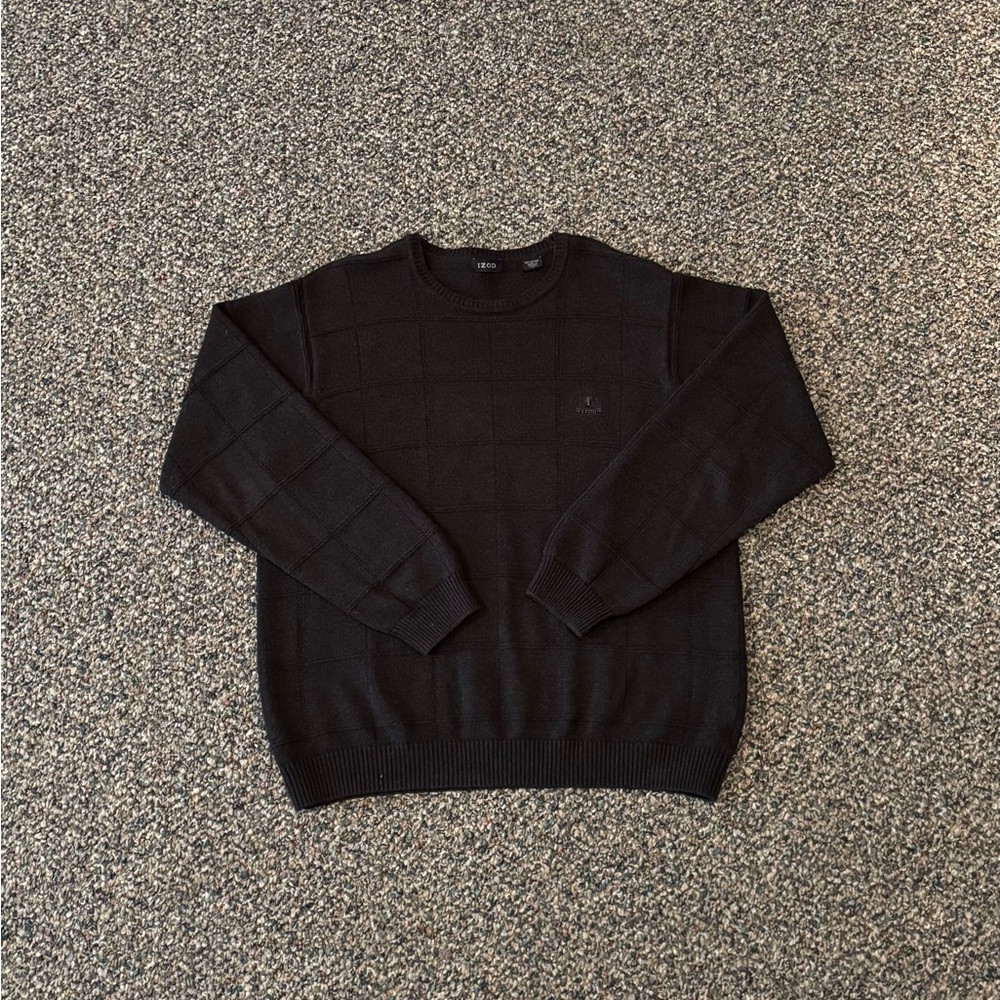 Vintage IZOD checkered sweater
